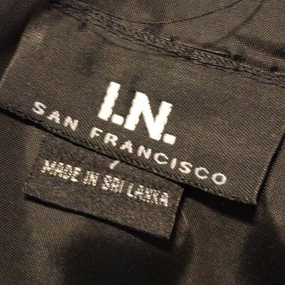 I.N. San Francisco Black Evening Dress - Picture 8 of 12
